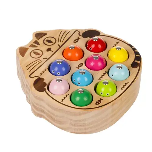 Gra Lowienie rybek na magnes Kruzzel - Fishing game for kids