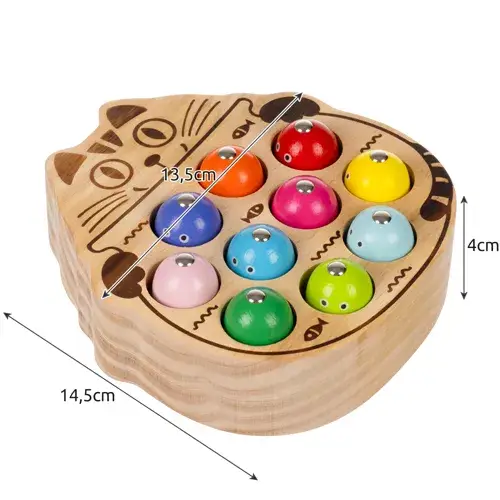 Gra Lowienie rybek na magnes Kruzzel - Fishing game for kids