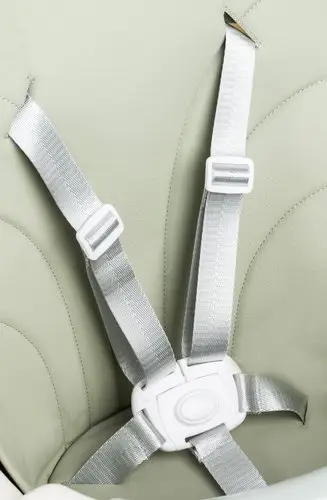 Krzesełko dla dziecka Krzeselko do karmienia KRUZZEL jasno zielony